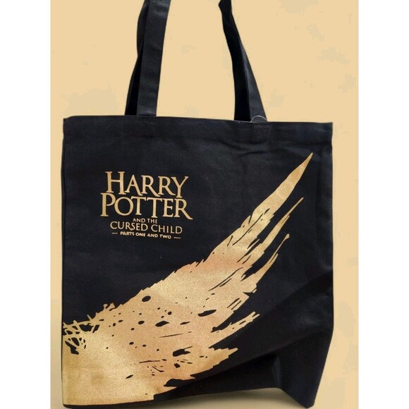 Harry Potter & The Cursed Child Broadway Tote & HP Wand Real Merchandise - Picture 5 of 5